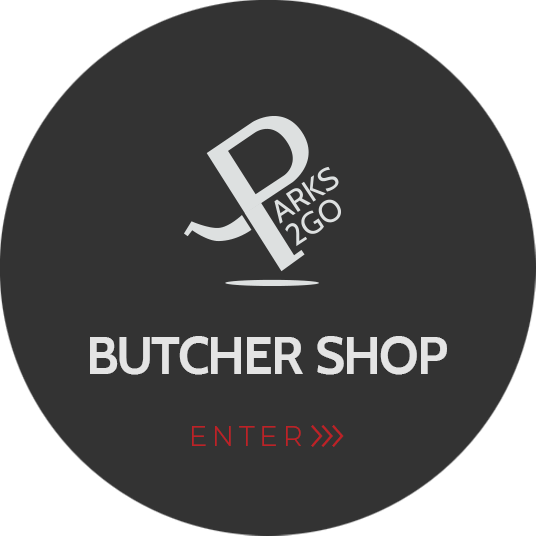 Parks BBQ Butcher Shop Meat with Logo