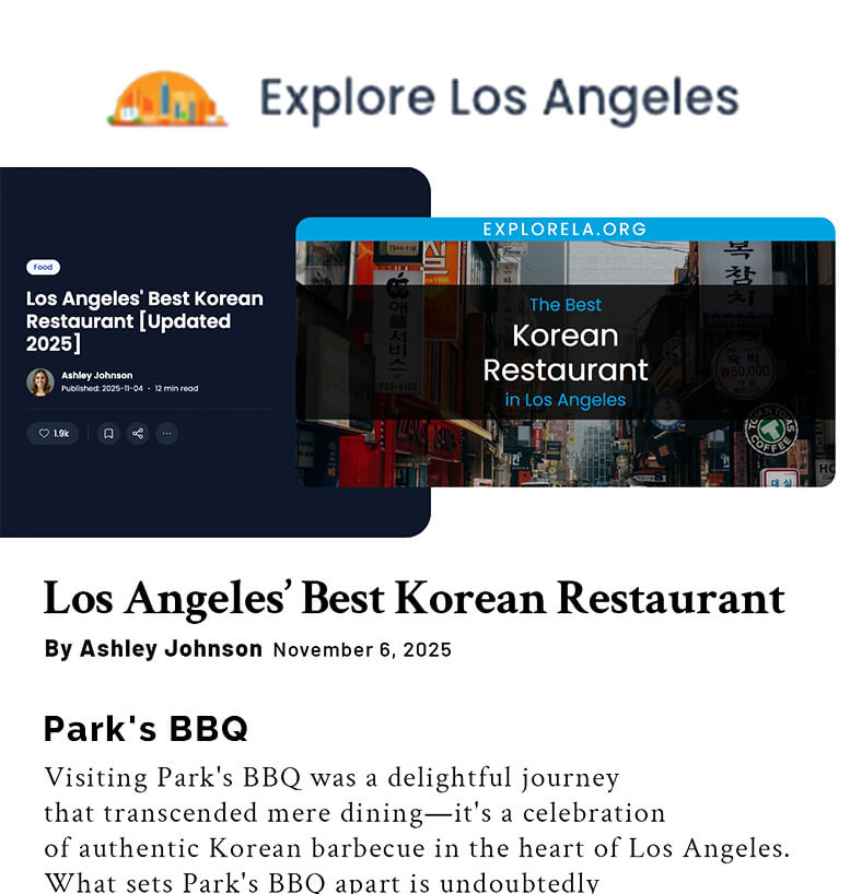 Los Angeles' Best Korean Restaurant [Updated 2025]